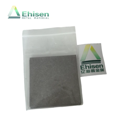 Platinum Coated Titanium Felt for PEM Electrolyzer Hydrogen Production suppliers